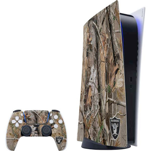 NFL Las Vegas Raiders Realtree AP Camo PS5 Digital Edition Bundle Skin